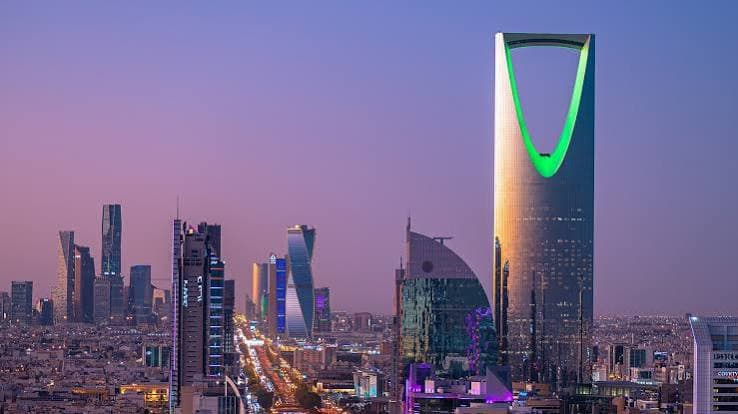 برج المملكة وأفق مدينة الرياض